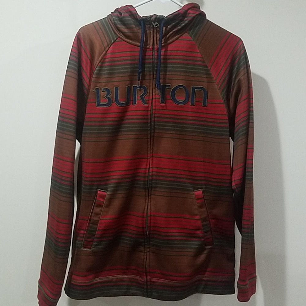 Burton zip-up hoodie